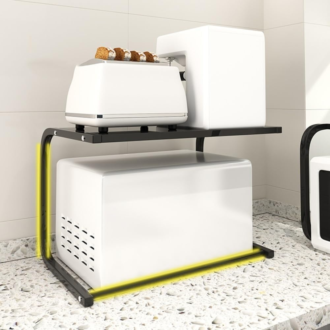 Estante Organizador para Microondas de Hierro