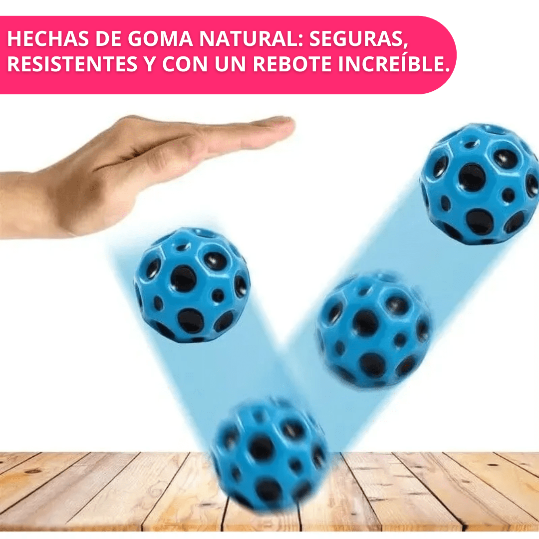 Pelotas Rebotadoras Extremas Alta Resistencia x12 Unidades - Muy Moderna Uruguay