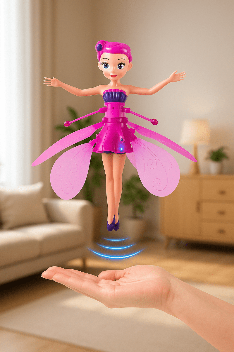Hada Princesa Voladora De Juguete Con Sensor Automático - Muy Moderna Uruguay