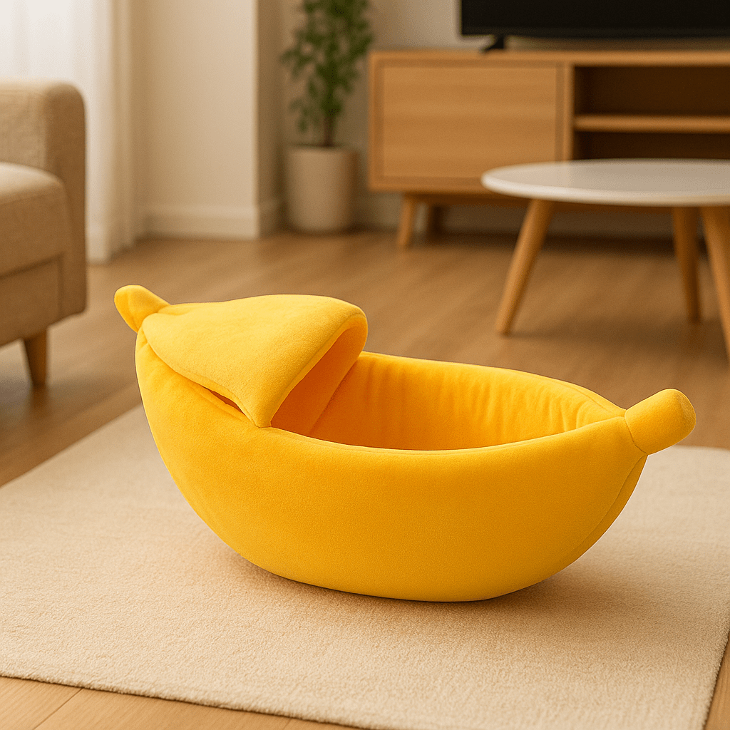 Cama de Banana para Mascotas (50cm) - Muy Moderna Uruguay