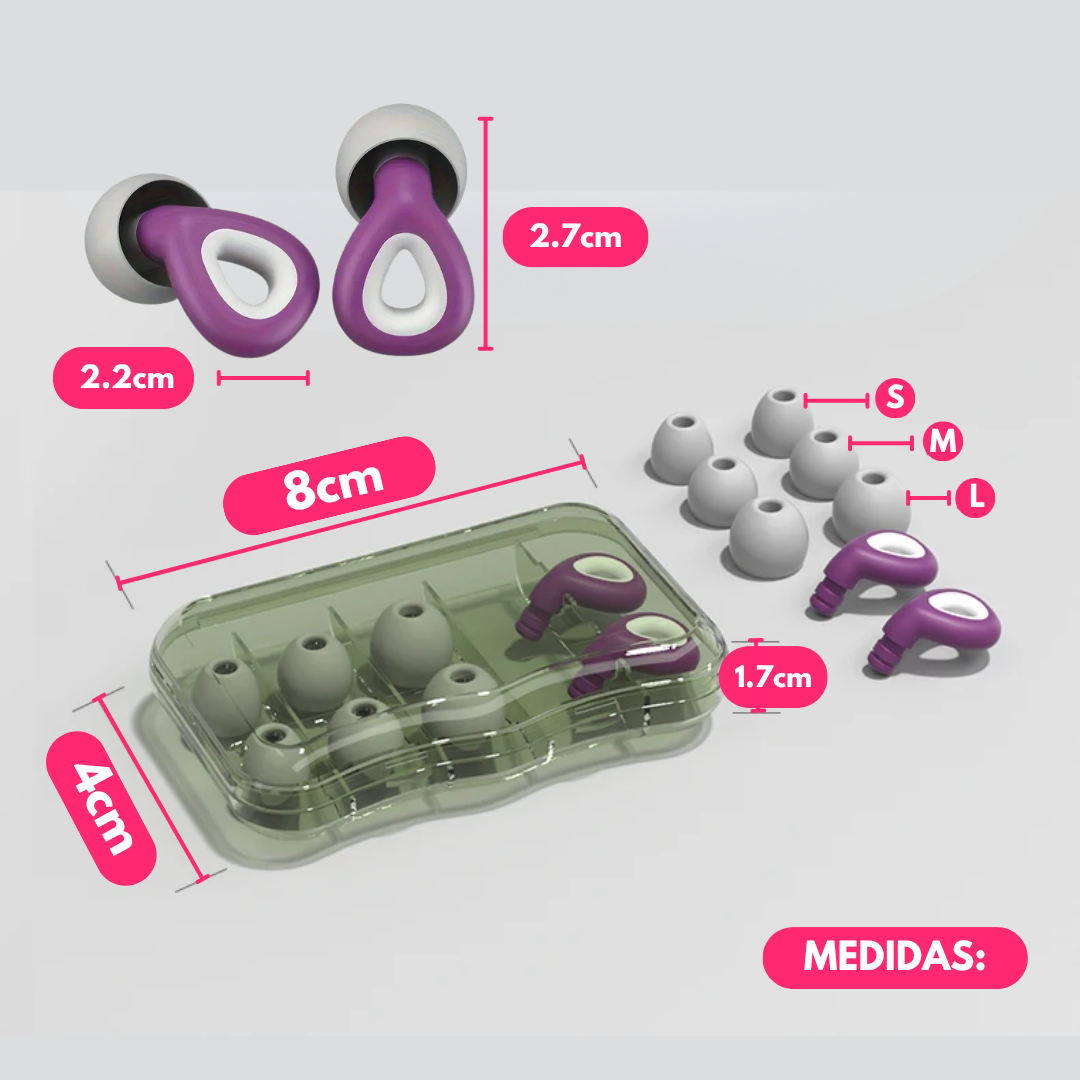 Tapones De Oido con Cancelación de Ruido