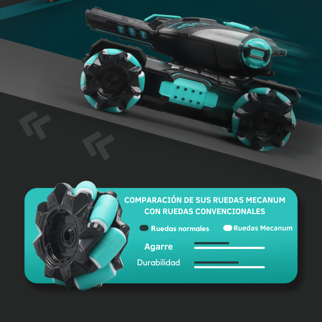 Tanque A Control Remoto Aventura Y Emoción Lanza Balines Gel