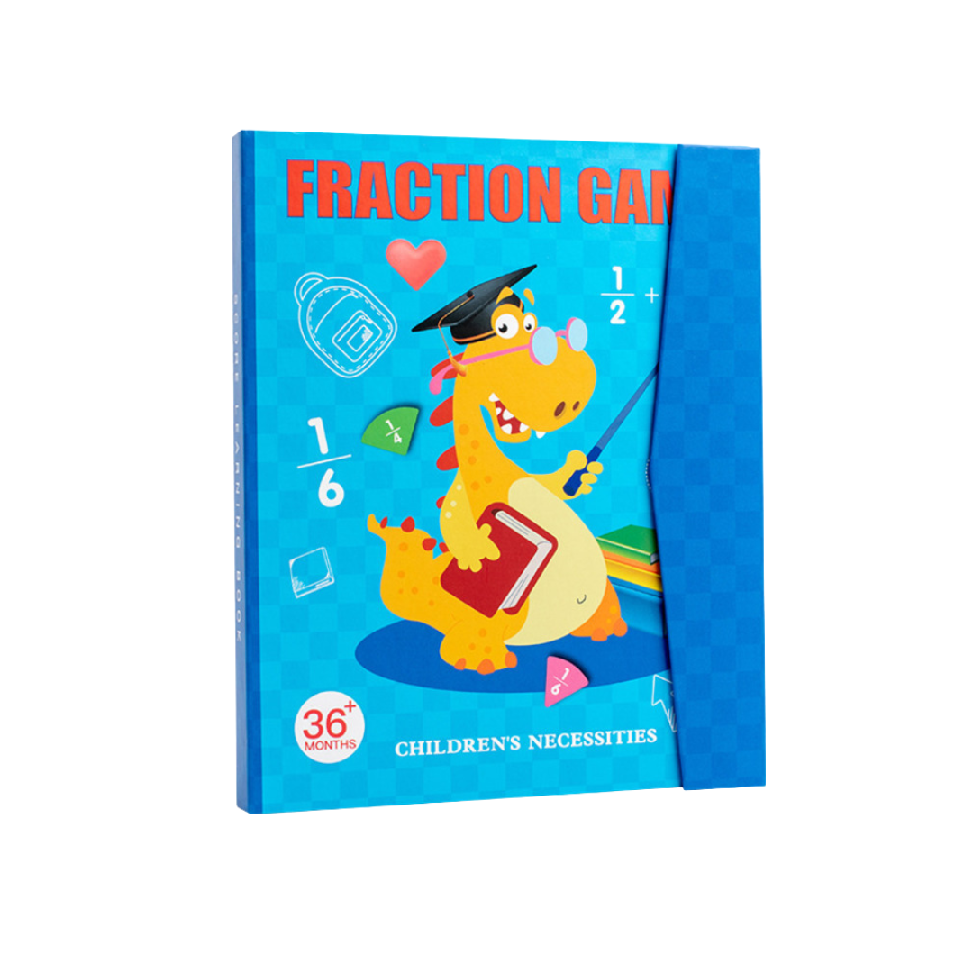 Libro Magnético De Aprendizaje De Fracciones Matemáticas