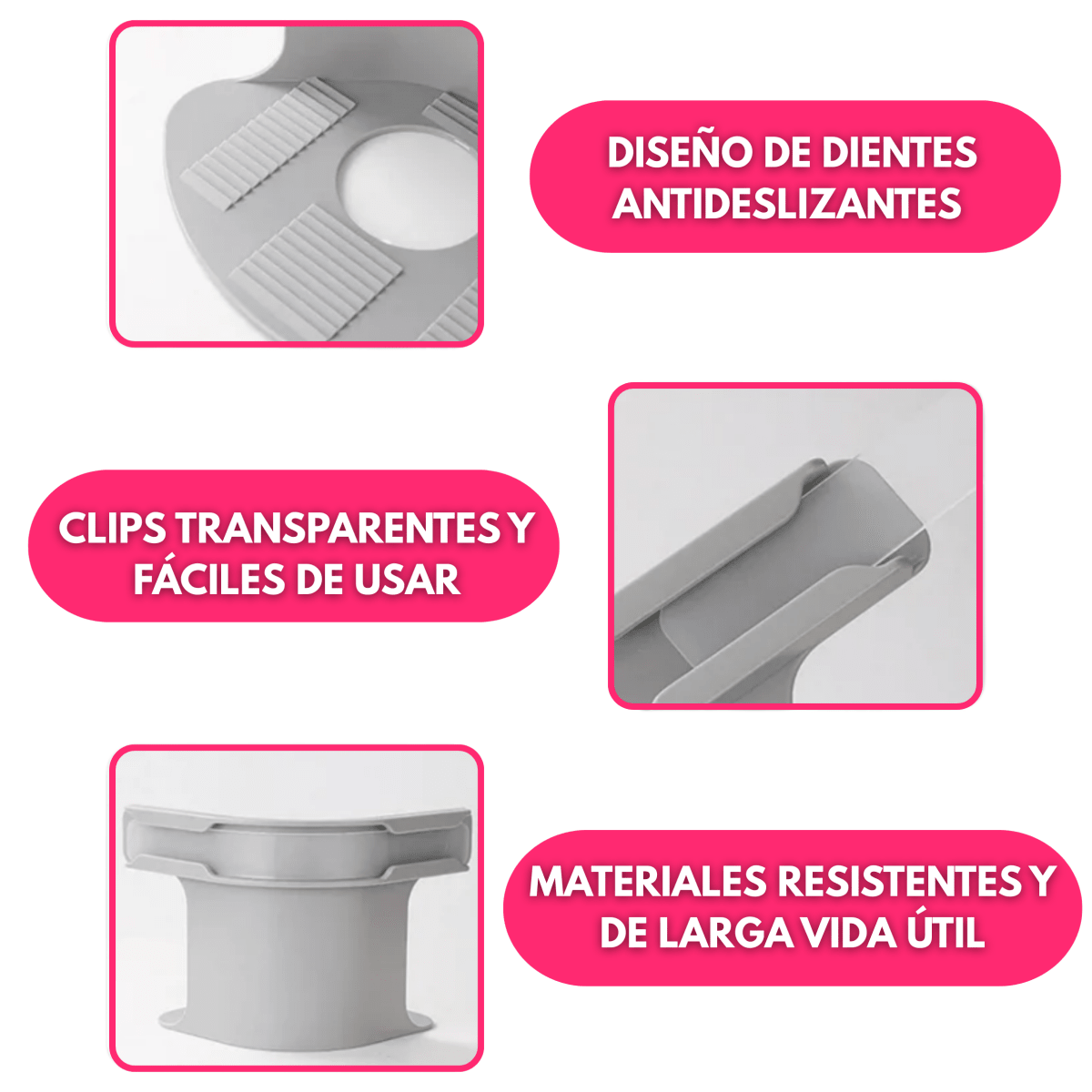 Pack de 4 Sujetadores De Sábanas Antideslizantes - Muy Moderna Uruguay
