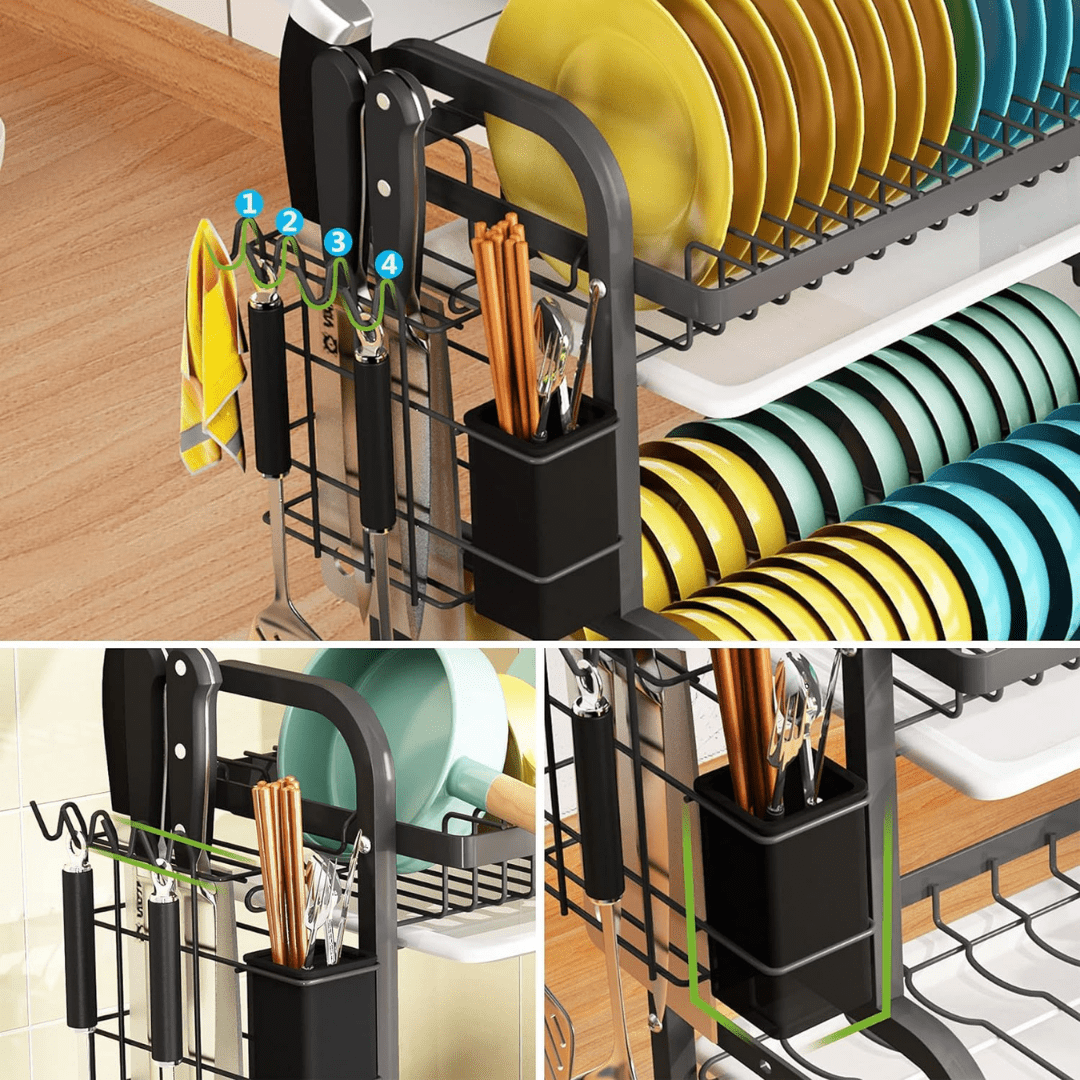 Escurridor para Mesada Premium Multi Nivel - Muy Moderna Uruguay