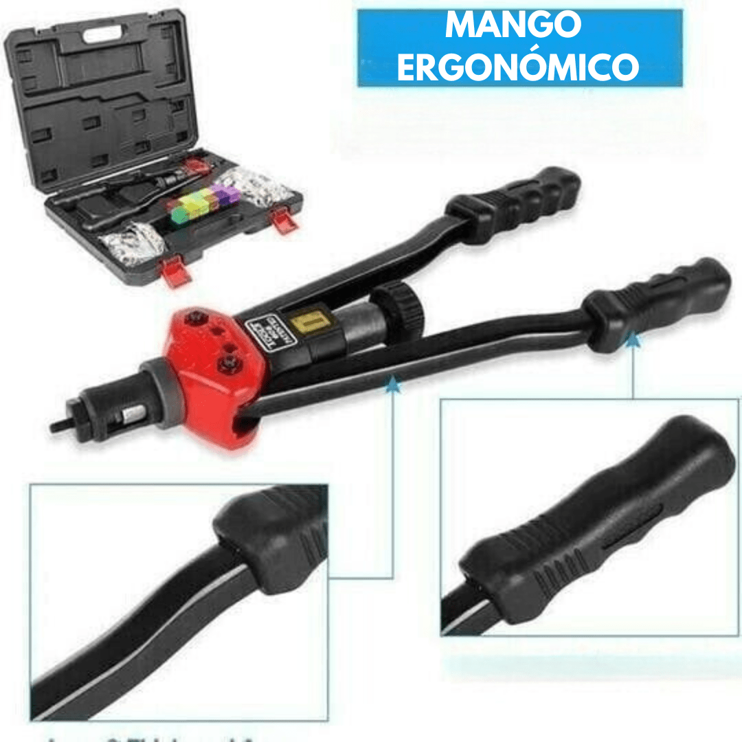 Herramienta Remachadora Manual + Juego de 70 Tuercas - Muy Moderna Uruguay