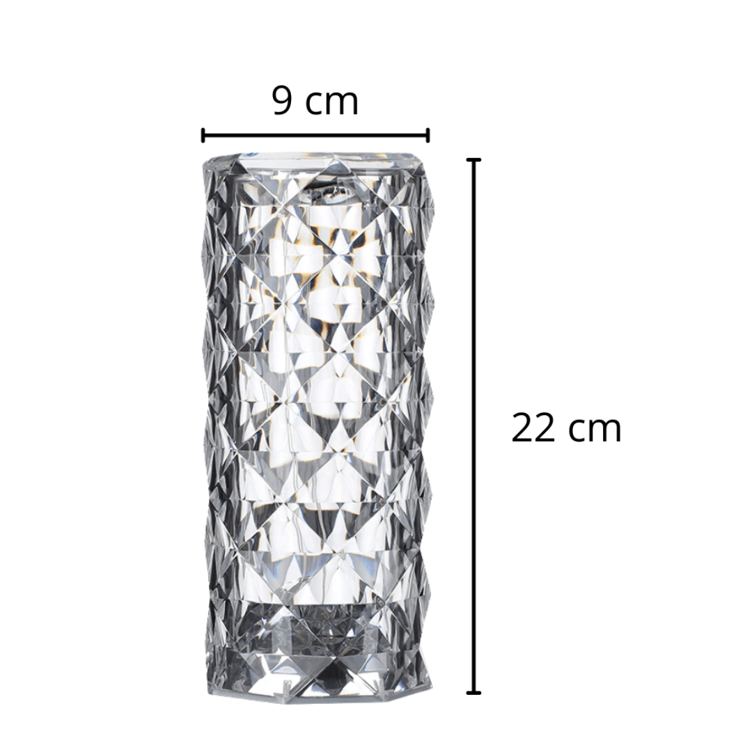 Lampara de Acrílico Diamond Lamp - Muy Moderna Uruguay
