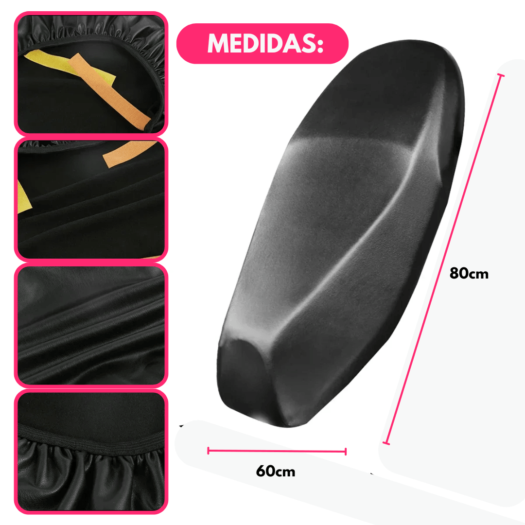 Funda Elástica Impermeable Para Asiento De Moto - Muy Moderna Uruguay