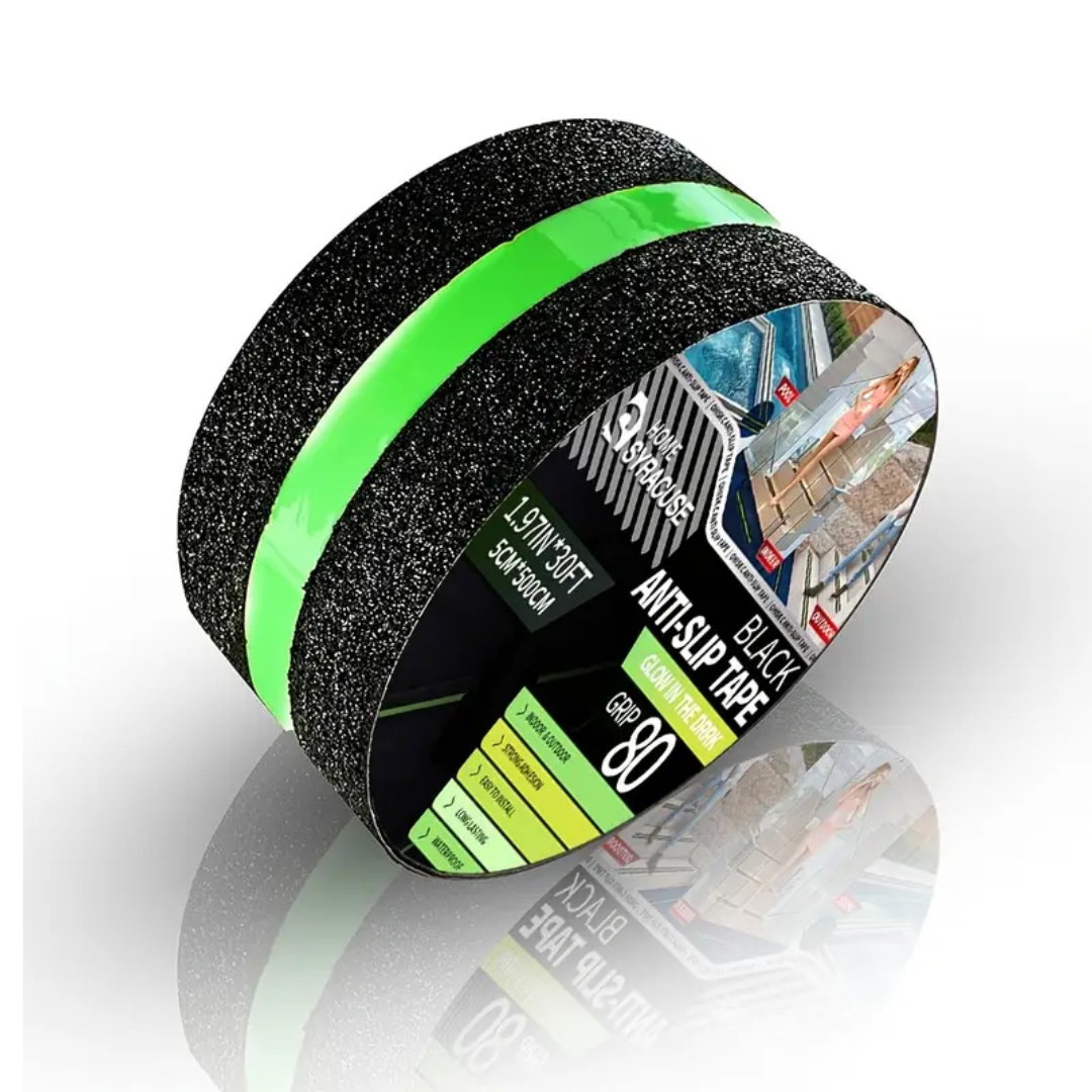 Cinta Antideslizante que Brilla En La Oscuridad Para Escalera