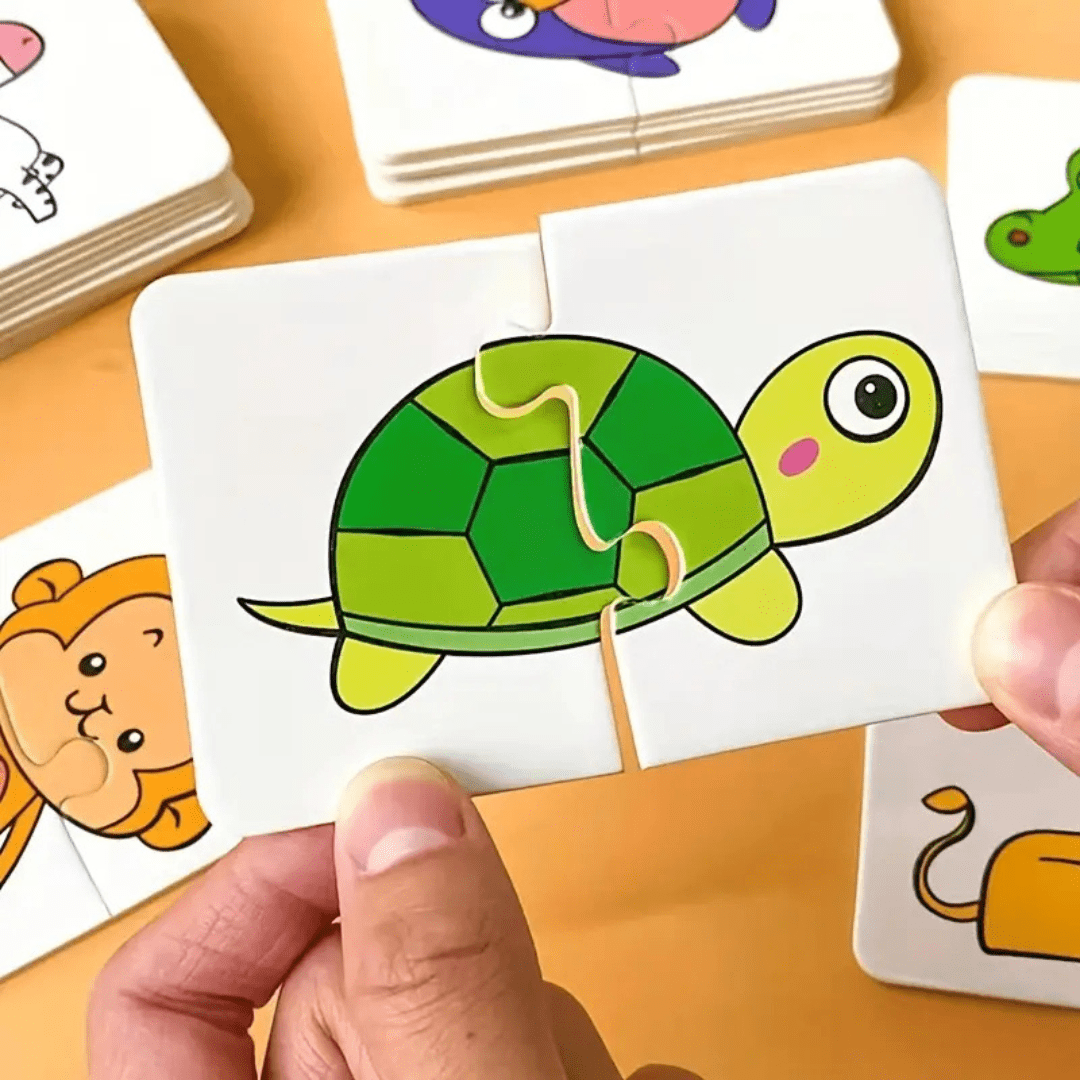Set De 32 Puzzles Infantiles De 2 Piezas - Muy Moderna Uruguay