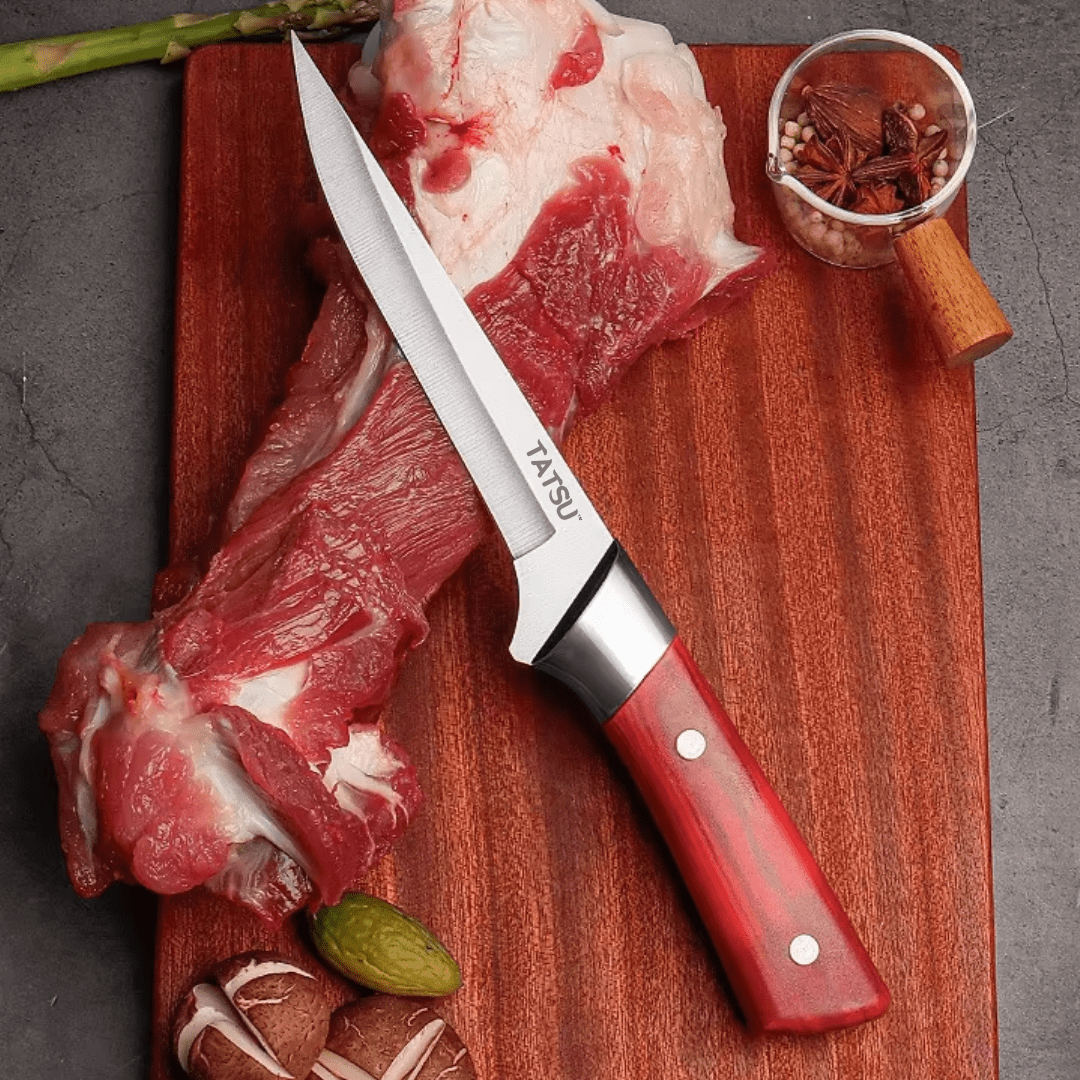 Cuchillo Largo de Cocina TATSU con Funda - Muy Moderna Uruguay