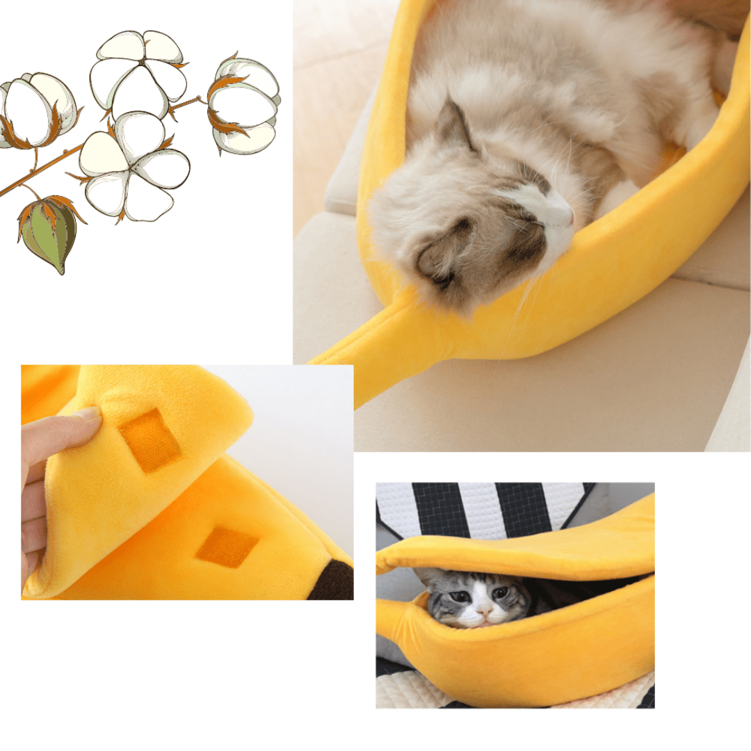 Cama de Banana para Mascotas (50cm) - Muy Moderna Uruguay