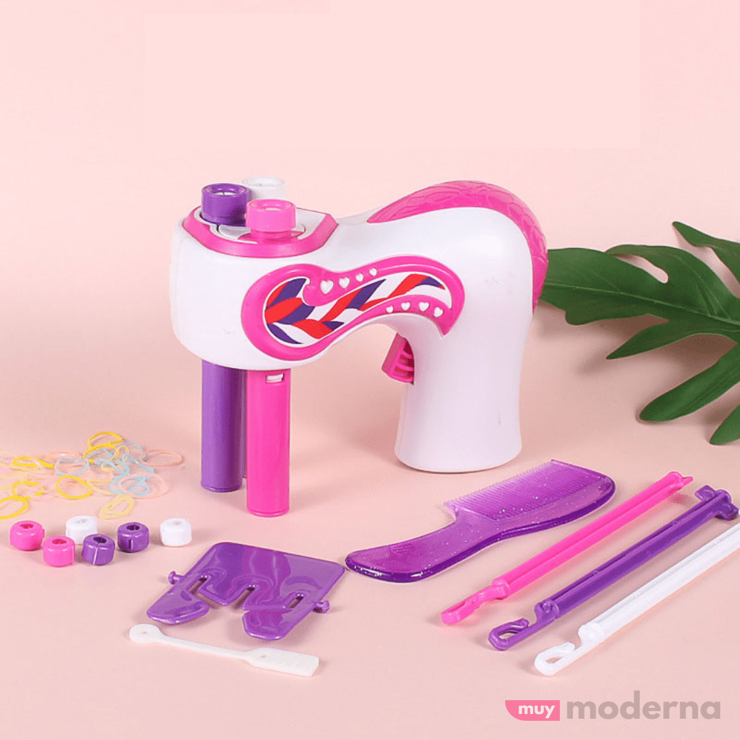 Kit de Trenzador de Pelo Automático con Accesorios - Muy Moderna Uruguay
