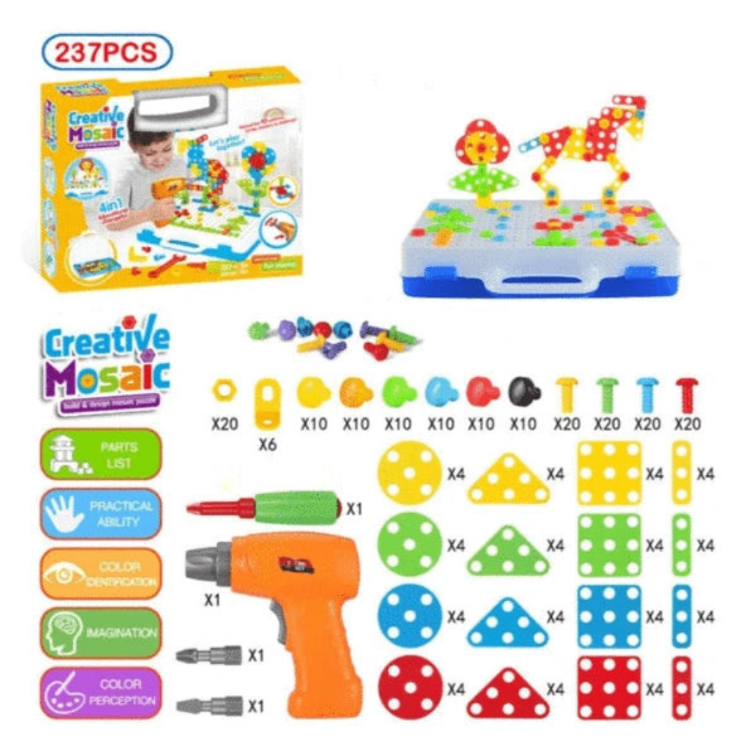 Set de Taladro Creativo para Niños - Muy Moderna Uruguay