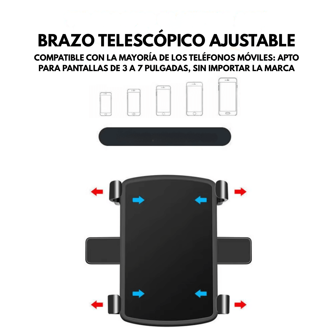 Soporte Celular Universal para Tablero Auto - Muy Moderna Uruguay