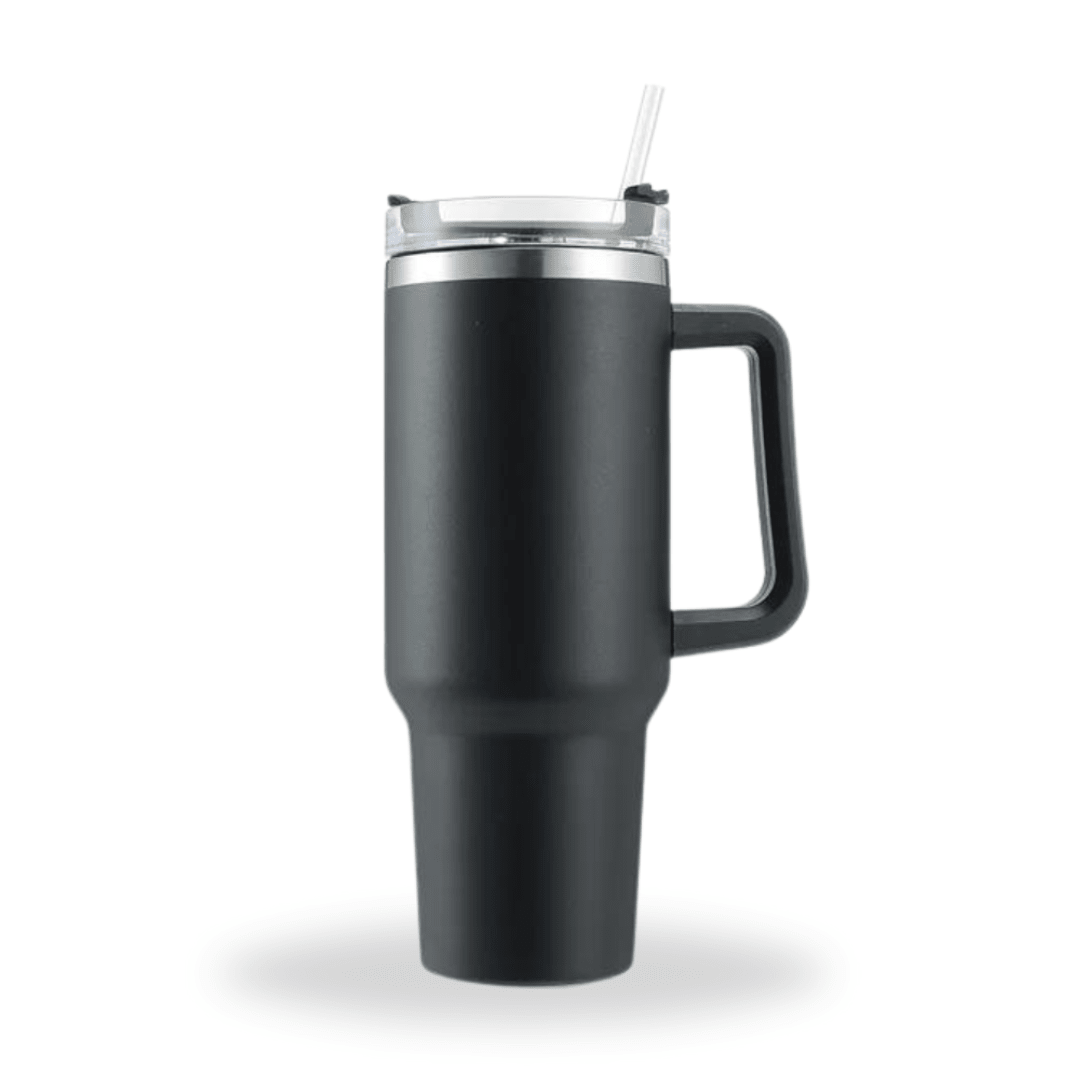 Vaso Térmico 1200ml con Tapa, Sorbito y Agarre Seguro - Muy Moderna Uruguay