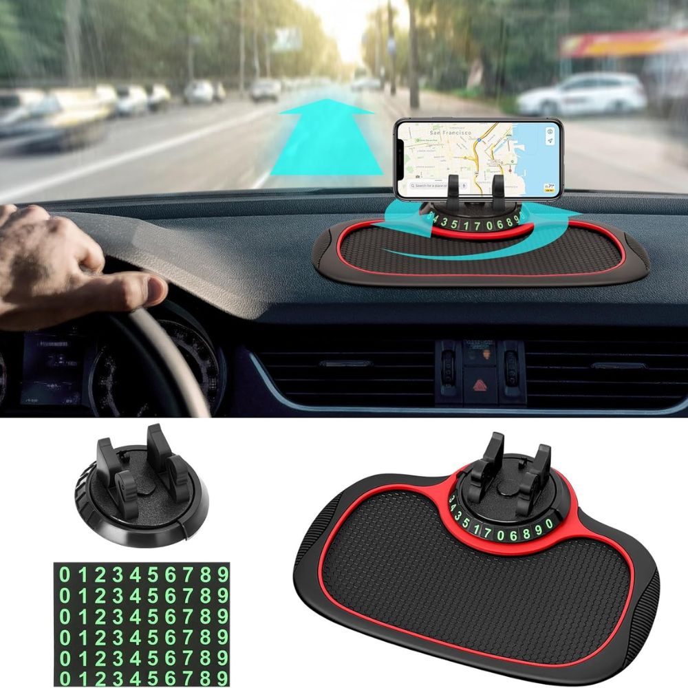 Soporte Celular con Alfombrilla para Auto
