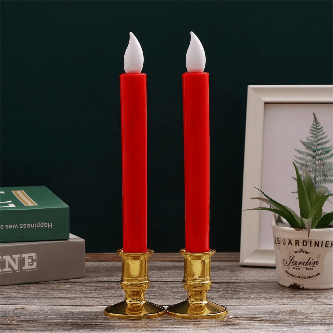 Set 12 Velas LED Decorativas - Muy Moderna Uruguay