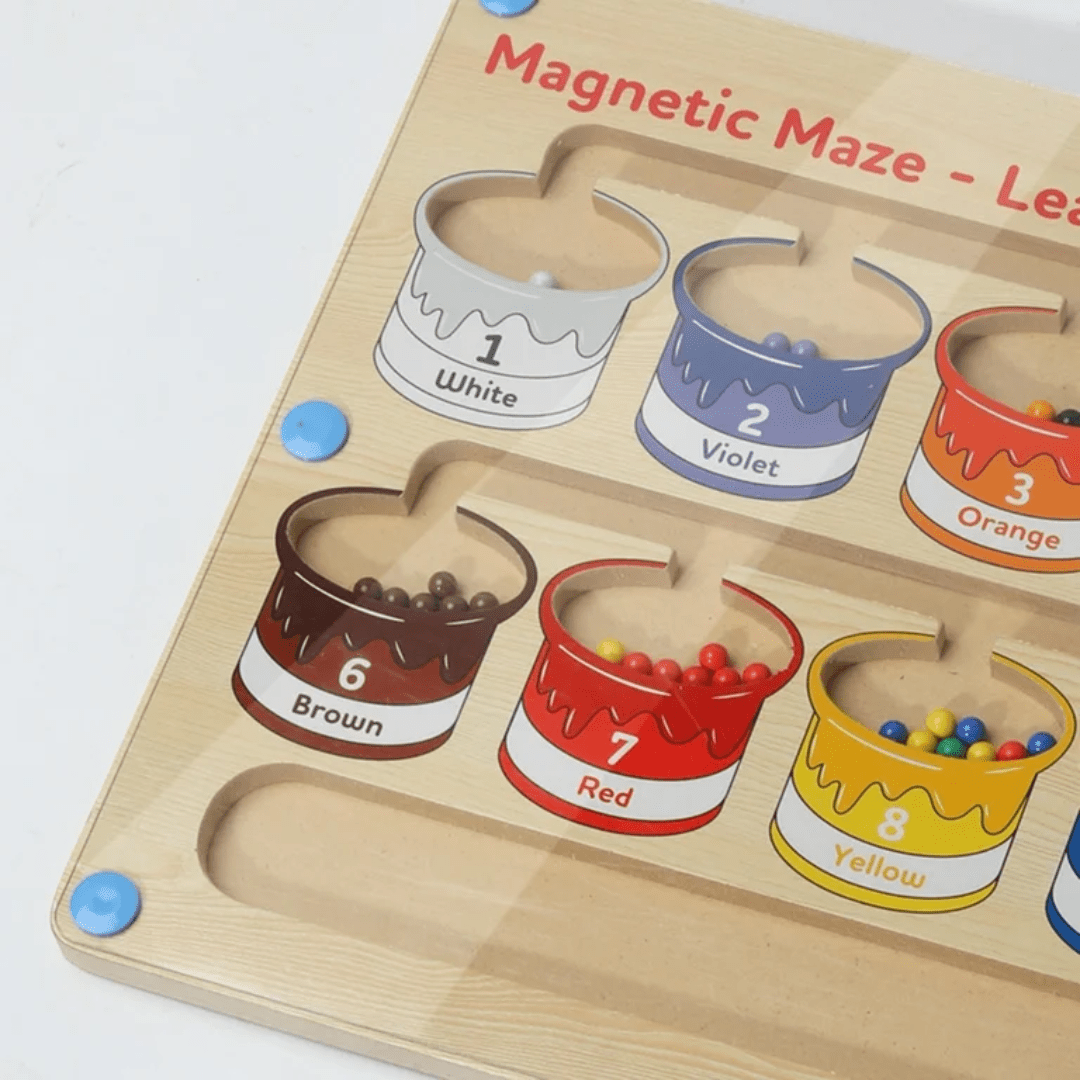 Laberinto Magnético De Madera Didáctico Montessori - Muy Moderna Uruguay