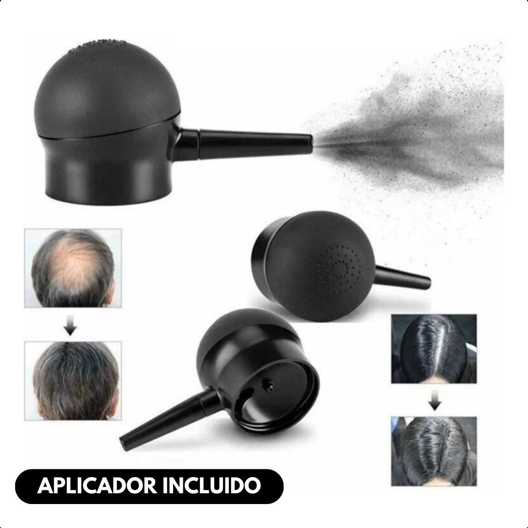 Fibras Capilares 27.5g Queratina + Aplicador De Precisión