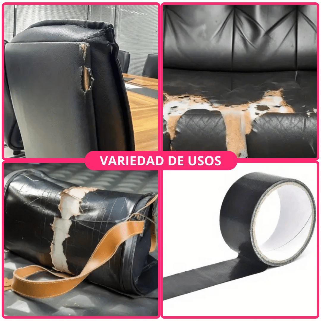 Cinta de Reparación de Cuero Autoadhesiva - Muy Moderna Uruguay