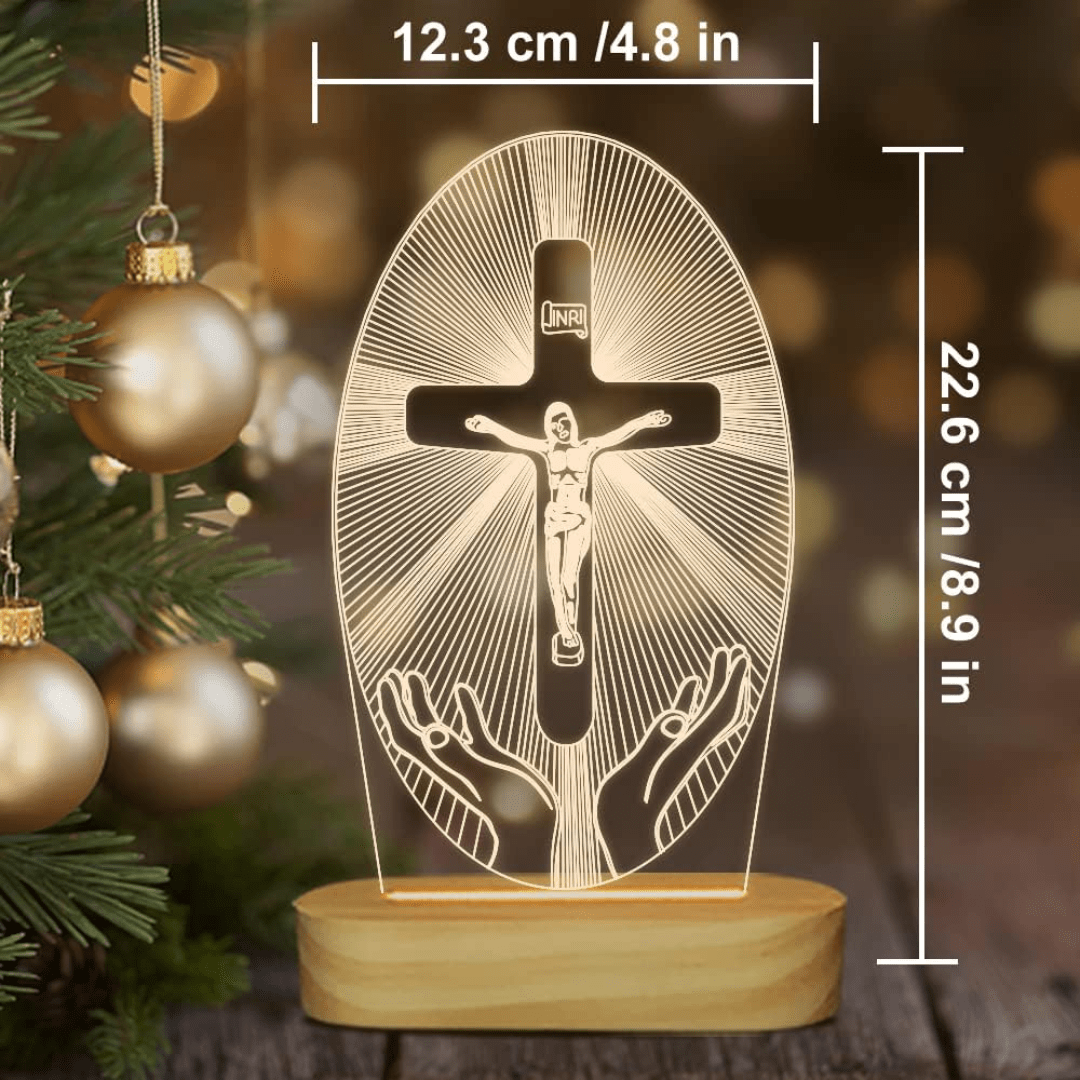 Lampara Veladora LED de Cristo 16 Colores - Muy Moderna Uruguay