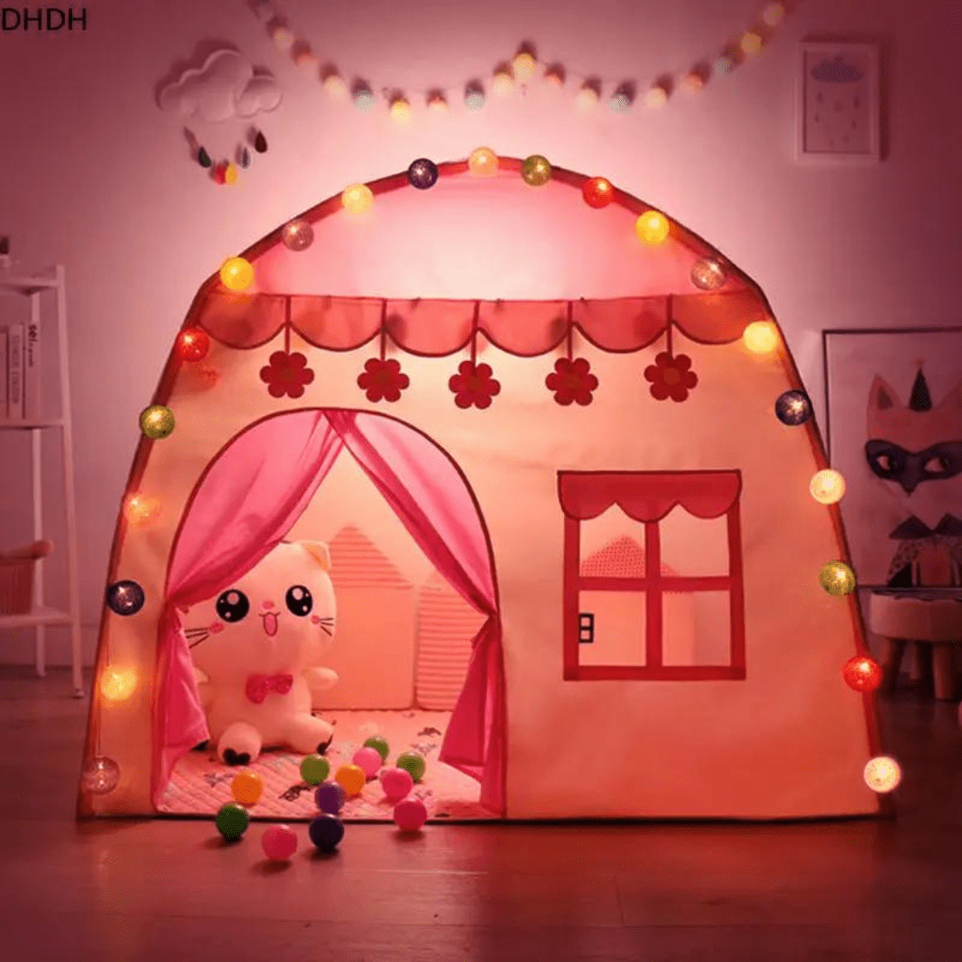 Carpa Tipi Infantil Plegable para Niños con Luces - Muy Moderna Uruguay