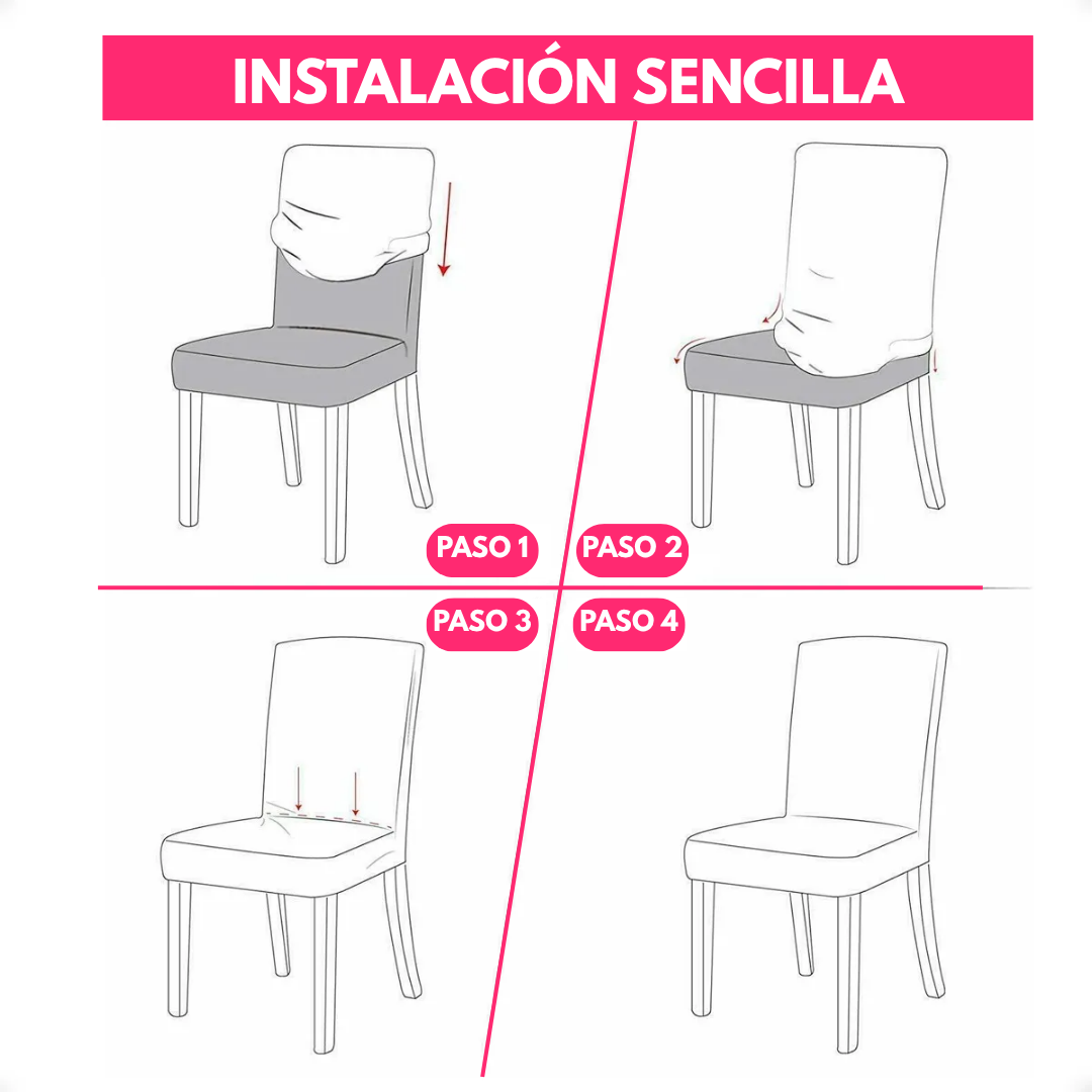 Funda Elástica Protectora de Sillas