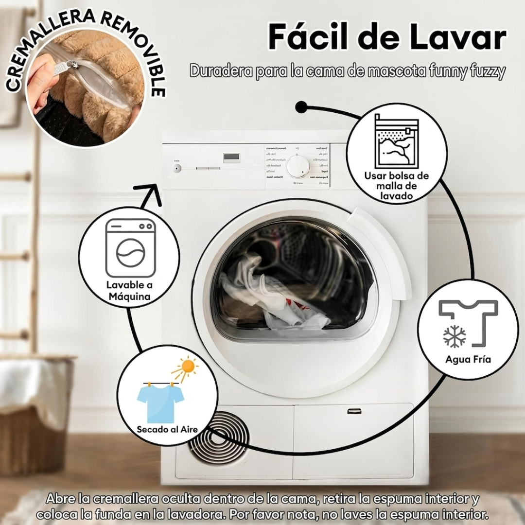 Cama Sofá Perro Grande Suave Antideslizante Lavable XL
