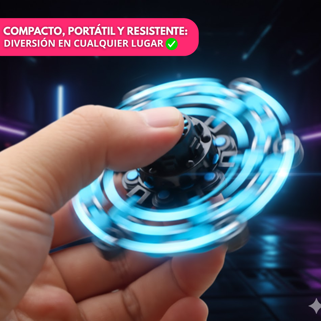 Set 4 Fidget Spinner Transformables Antiestrés Juguete Sensorial