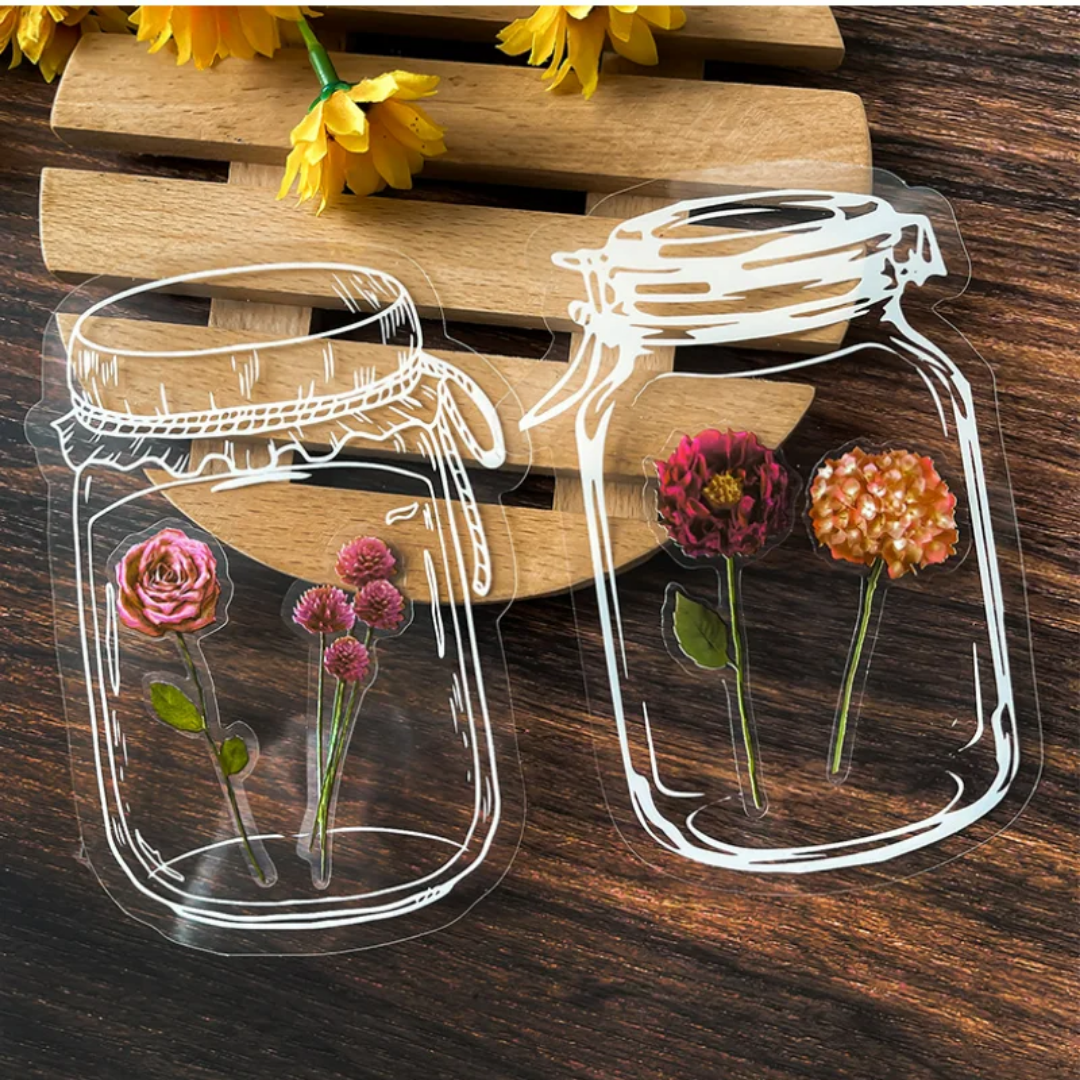 Set de 20 Marcapáginas para Guardar Flores Secas
