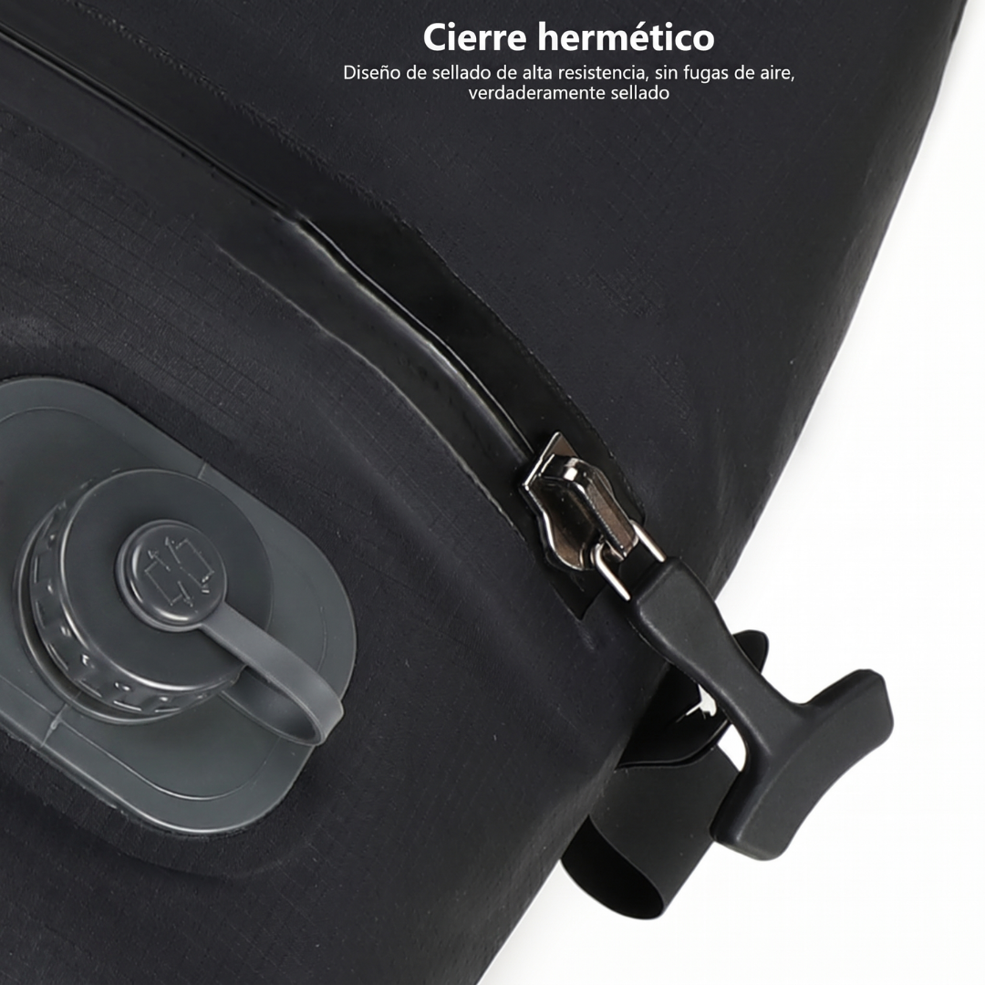 Bolsa de Vacío para Ropa de Viaje 20L con Bomba Integrada Recargable para Valija