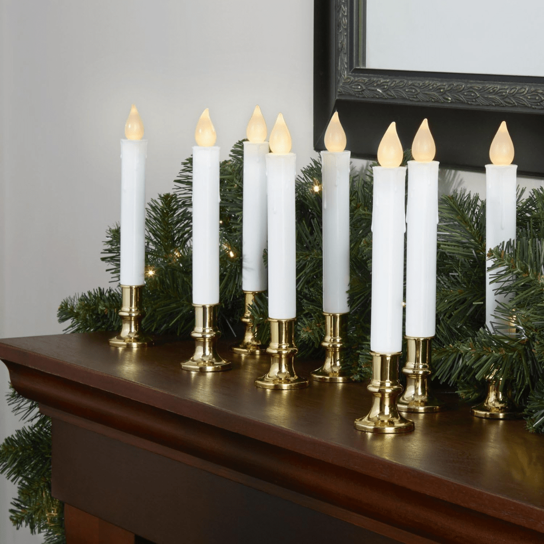 Set 12 Velas LED Decorativas - Muy Moderna Uruguay