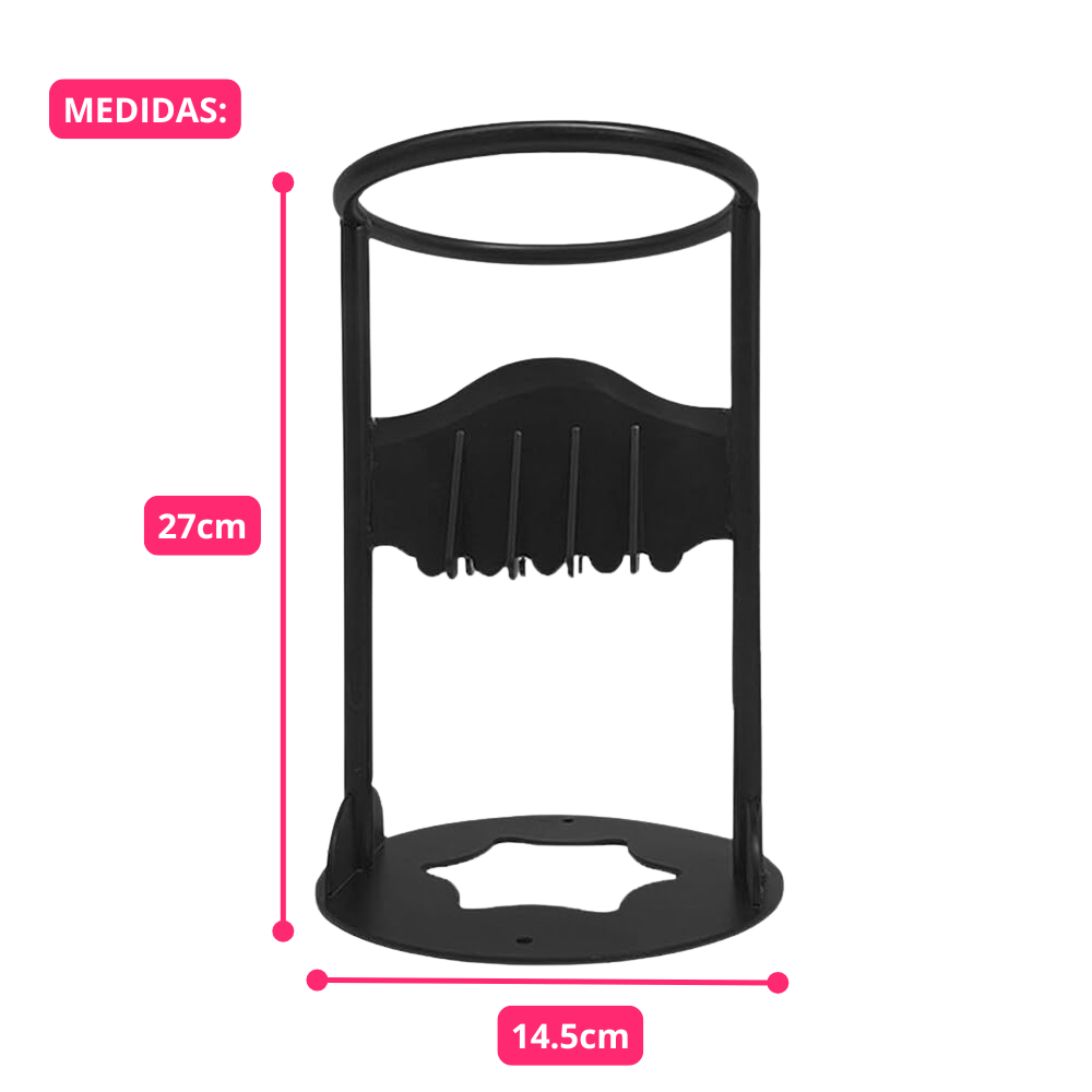 Base de Acero para cortar Leña para Hogar y Camping