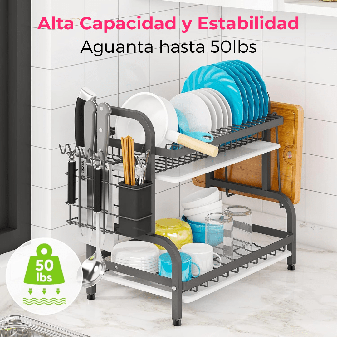 Escurridor para Mesada Premium Multi Nivel - Muy Moderna Uruguay