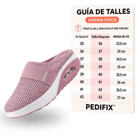 Championes Para Caminar Con Cámara De Aire y Ventilacion PEDIFIX