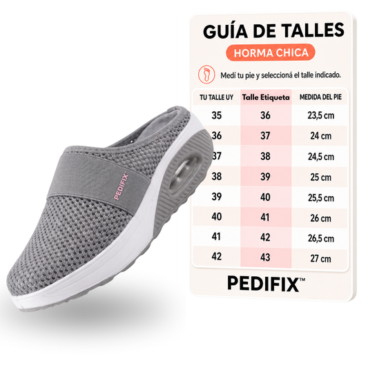 Championes Para Caminar Con Cámara De Aire y Ventilacion PEDIFIX