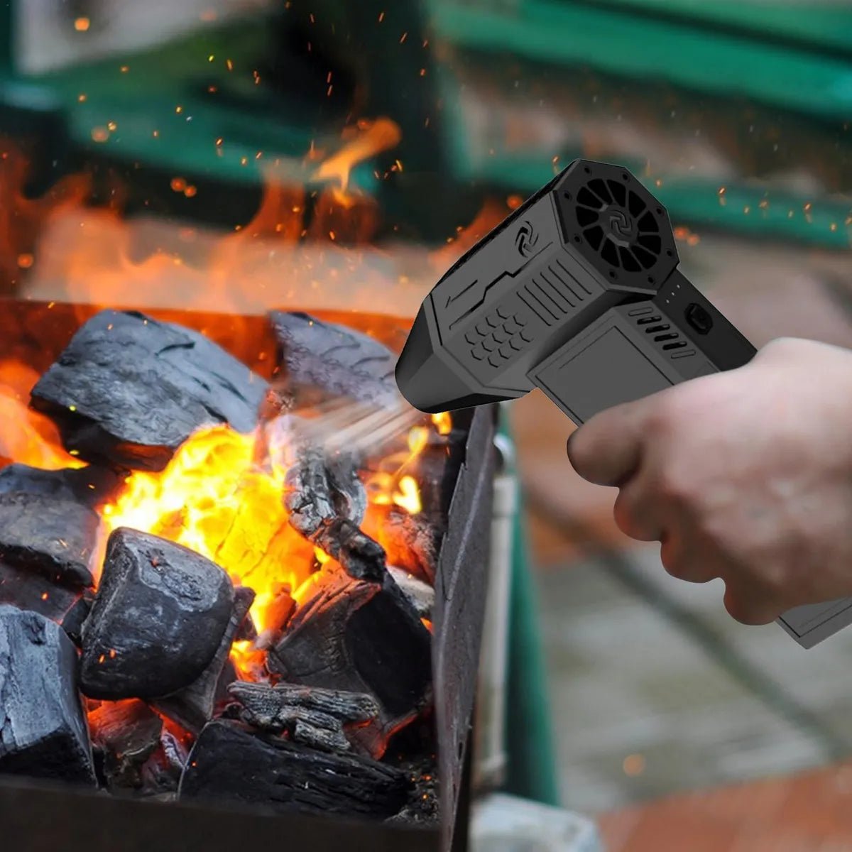 Soplador De Aire Turbo De Mano Compresor de Aire Eléctrico - Muy Moderna Uruguay