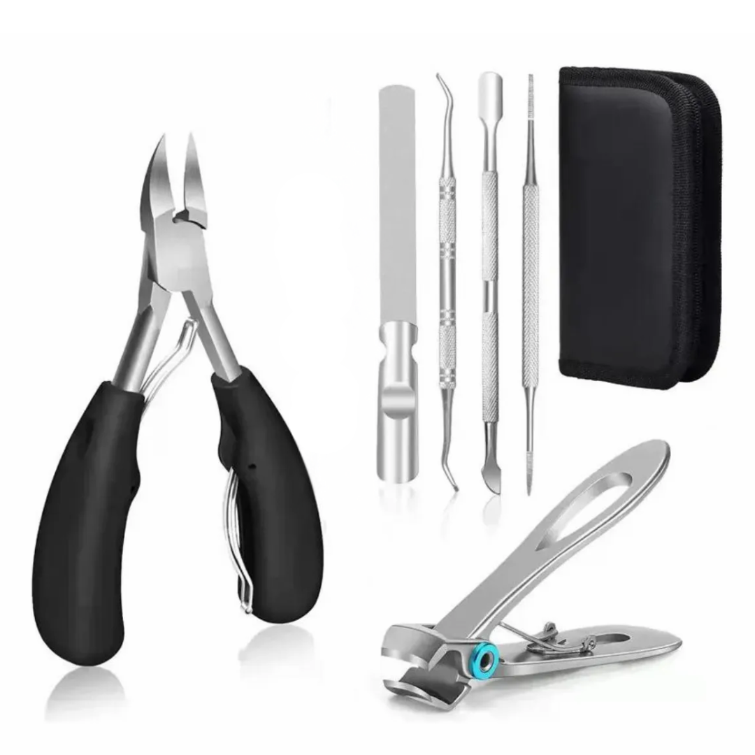 Set De Pedicura con Alicate Grande Para Uñas Gruesas