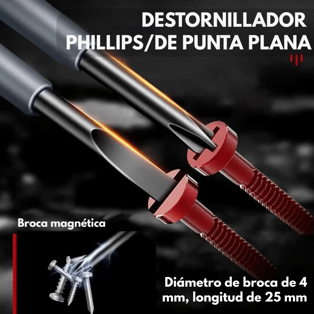 Destornilladores Buscapolo Paleta + Phillips - Muy Moderna Uruguay