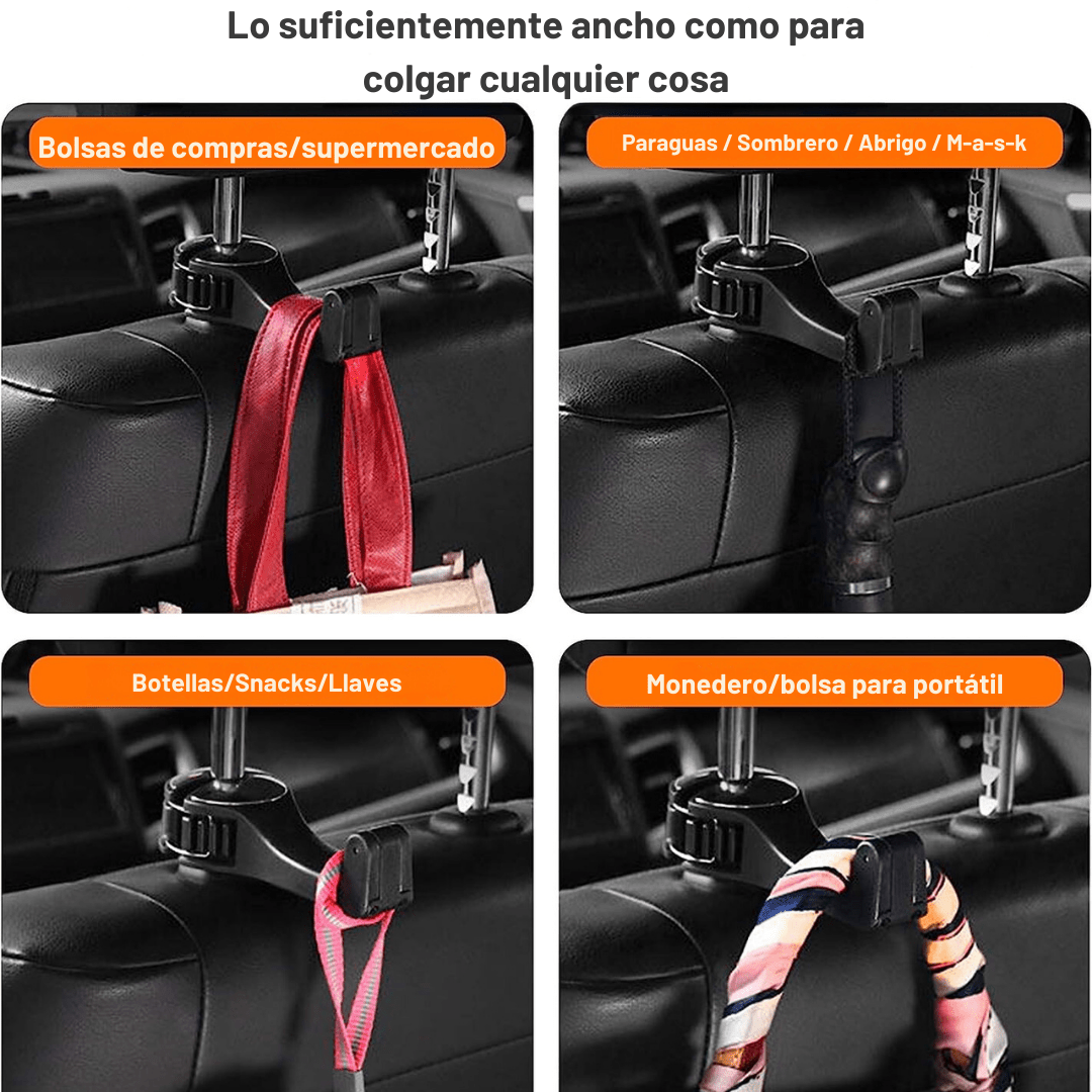 Soporte Multifunción Para Reposacabezas de Auto - Muy Moderna Uruguay
