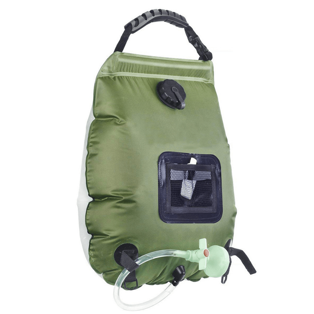 Ducha Portátil Solar Para Camping Bolsa 20 Litros Y Cabezal - Muy Moderna Uruguay