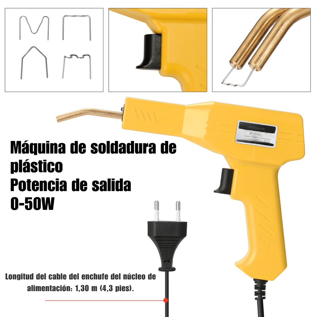 Soldador de Plástico con Accesorios y Estuche - Muy Moderna Uruguay