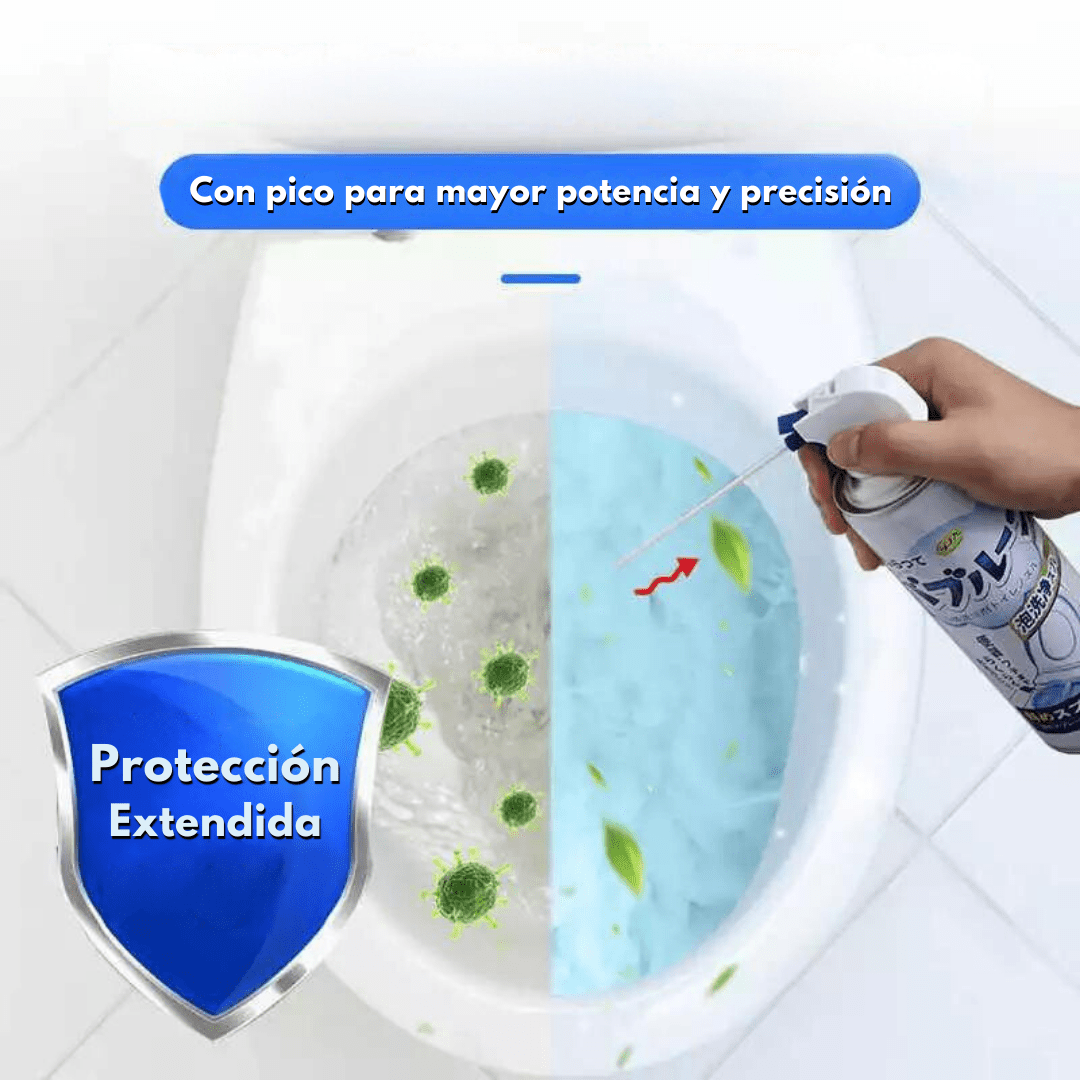 Espuma Mágica de Autolimpieza con Pico Baño/Cocina - Muy Moderna Uruguay