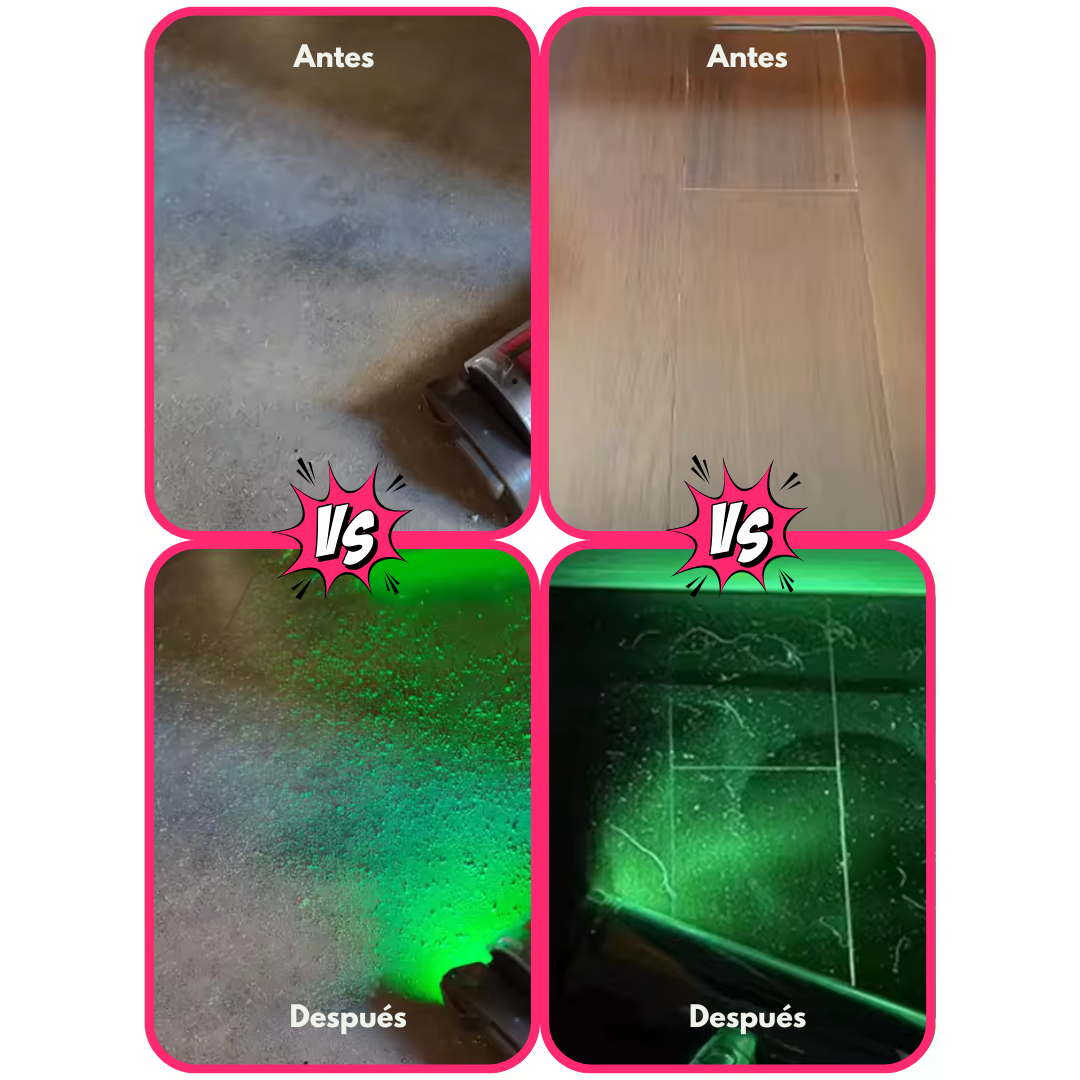 Láser Detector de Polvo para Aspiradoras