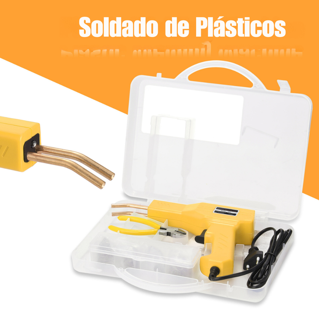Soldador de Plástico con Accesorios y Estuche