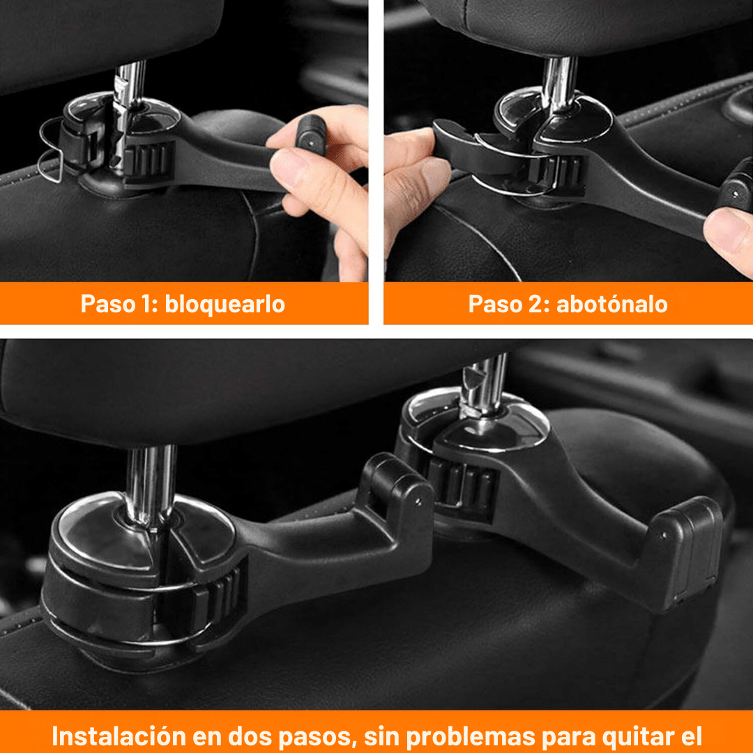 Soporte Multifunción Para Reposacabezas de Auto - Muy Moderna Uruguay