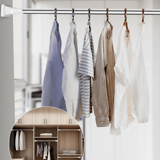 Barra Extensible para Cortinas y Tender Ropa en Interiores - Muy Moderna Uruguay