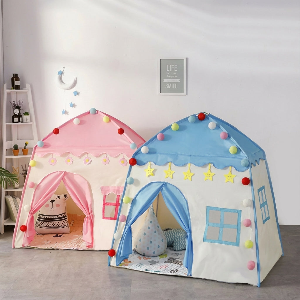 Carpa Tipi Infantil Plegable para Niños con Luces