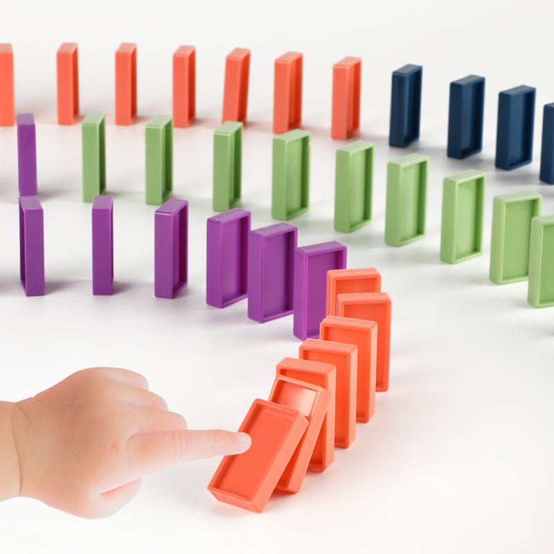 Tren Didáctico de Domino para Niños - Muy Moderna Uruguay